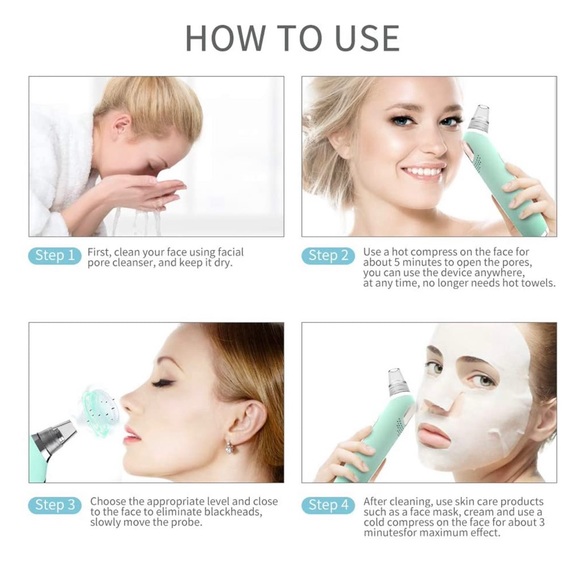 BRAND NEW Blackhead Remover T Zone Pore Vacuum Cleaner - Picture 2 of 9